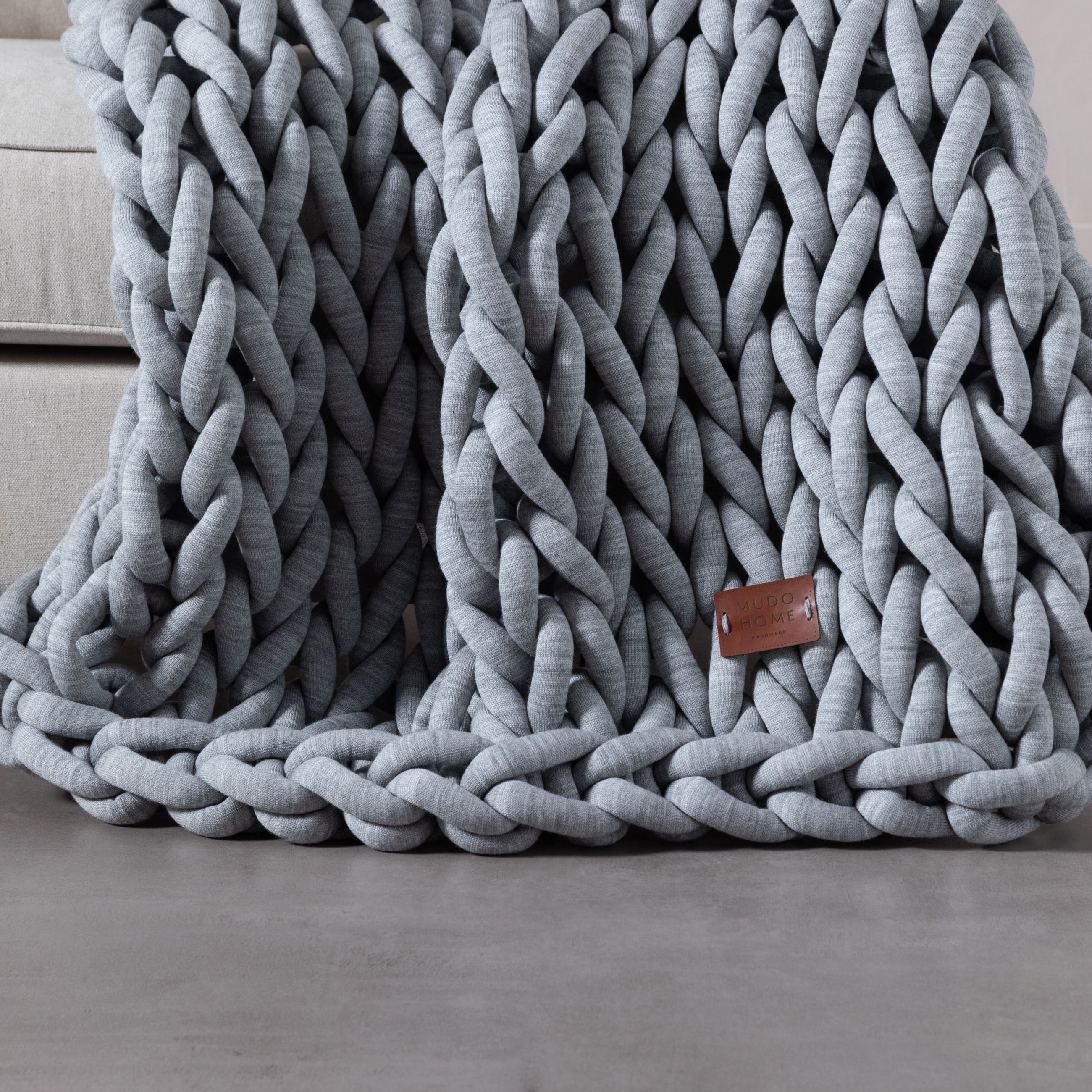 ABELLA KOLTUK ŞALI GRİ 120X180