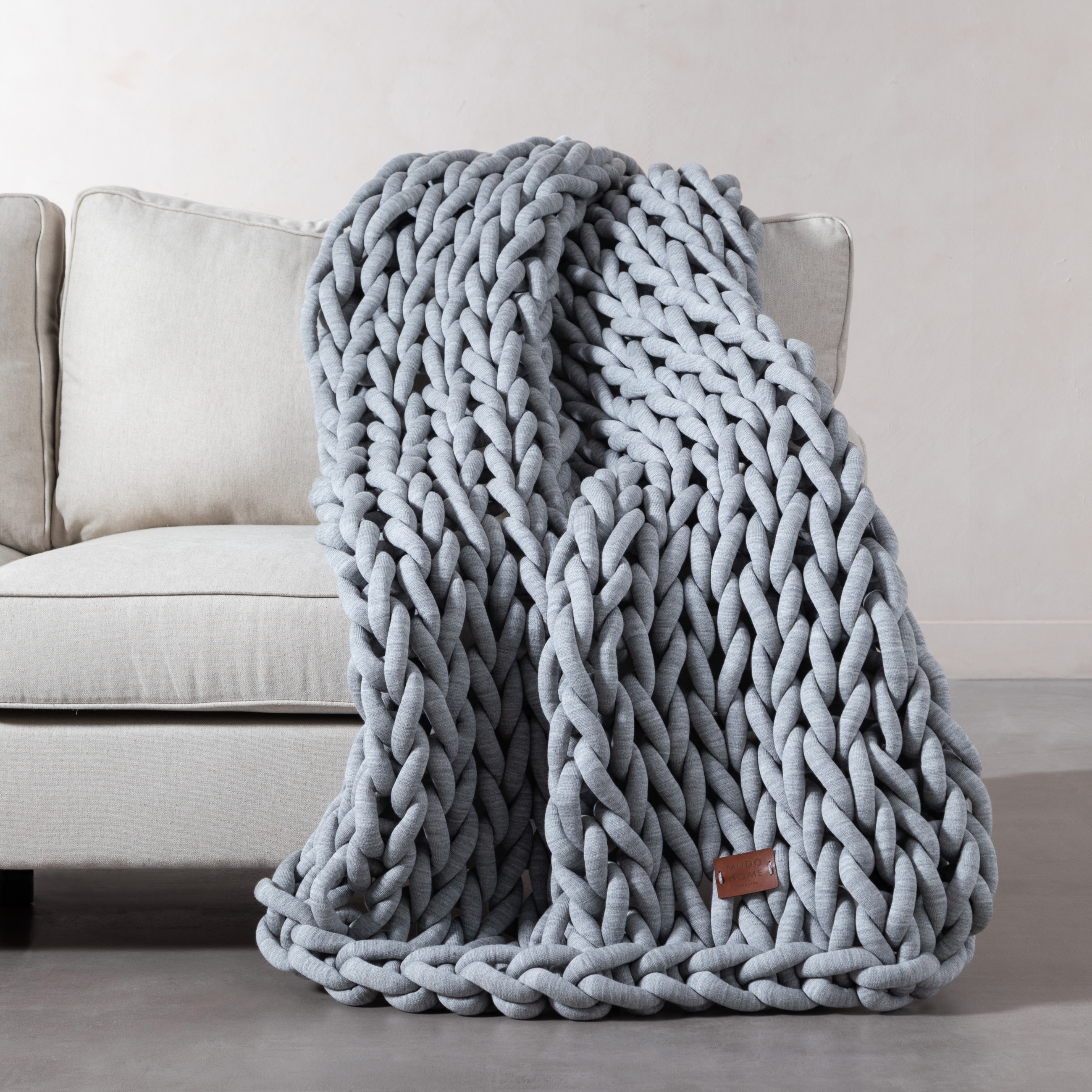 ABELLA KOLTUK ŞALI GRİ 120X180