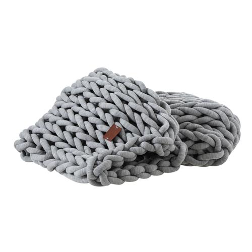  ABELLA KOLTUK ŞALI GRİ 120X180