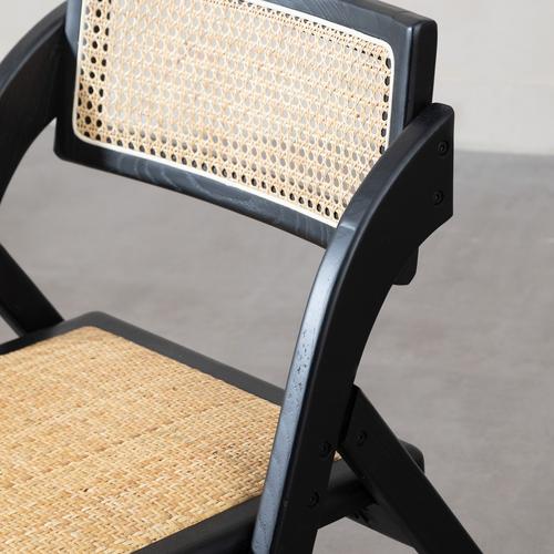  CASPAR SANDALYE SİYAH