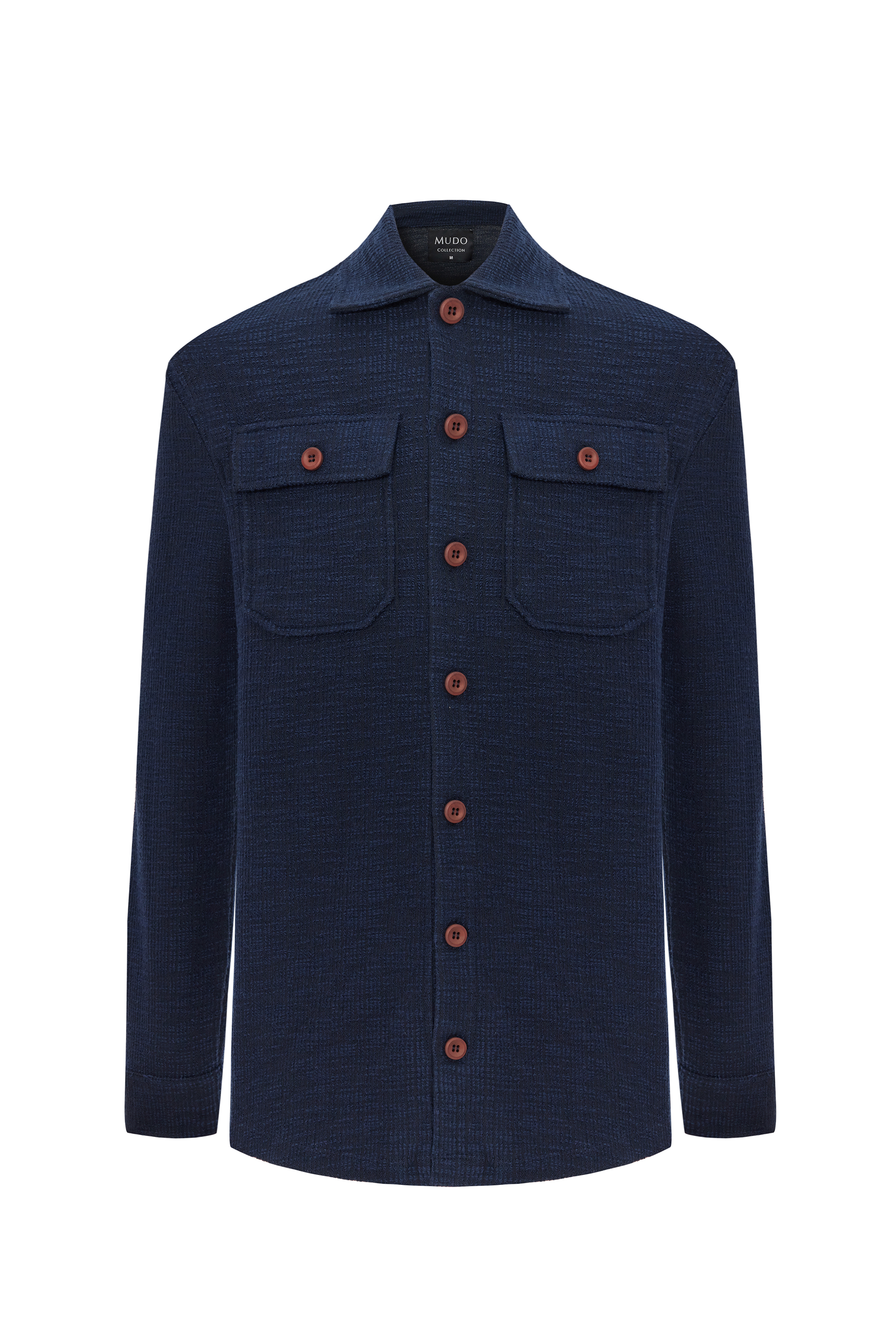 REGULAR FIT TEKSTÜRLÜ GÖMLEK CEKET