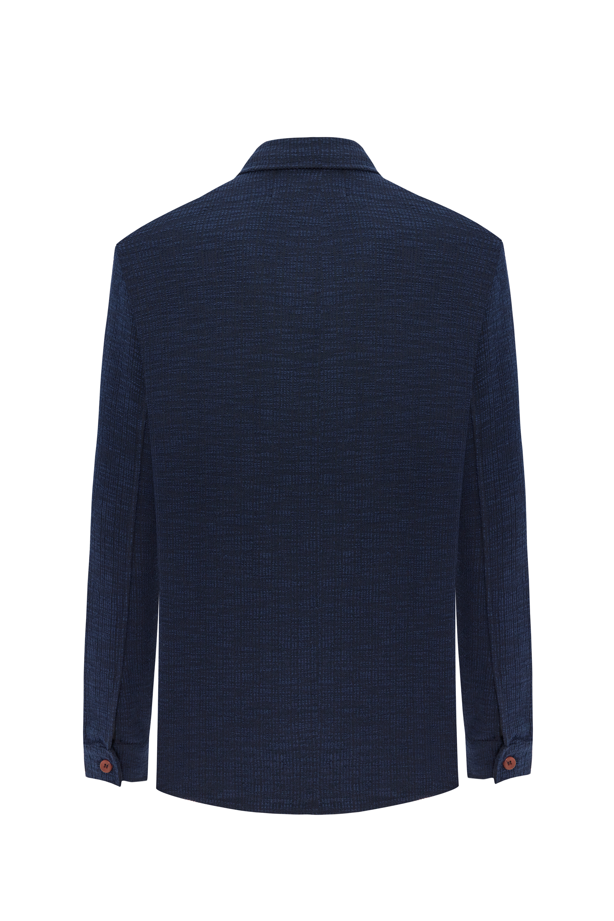 REGULAR FIT TEKSTÜRLÜ GÖMLEK CEKET