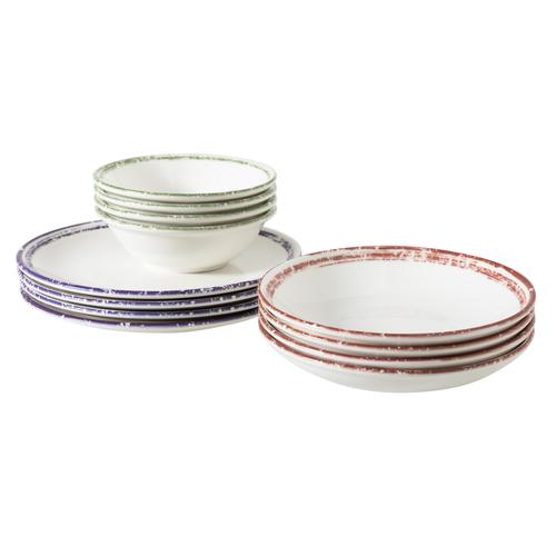  FINE DINE PORSELEN YEMEK TAKIMI -COLORS