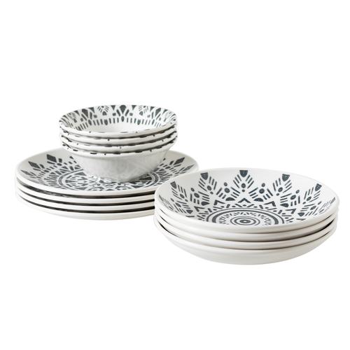  FINE DINE PORSELEN YEMEK TAKIMI -ETHNIC