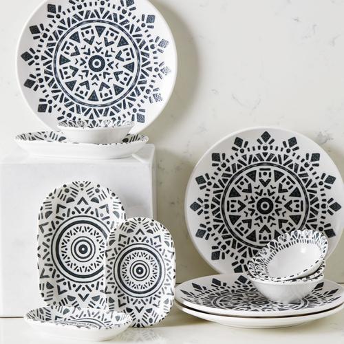  FINE DINE PORSELEN KAHVALTI TAKIMI - ETHNIC