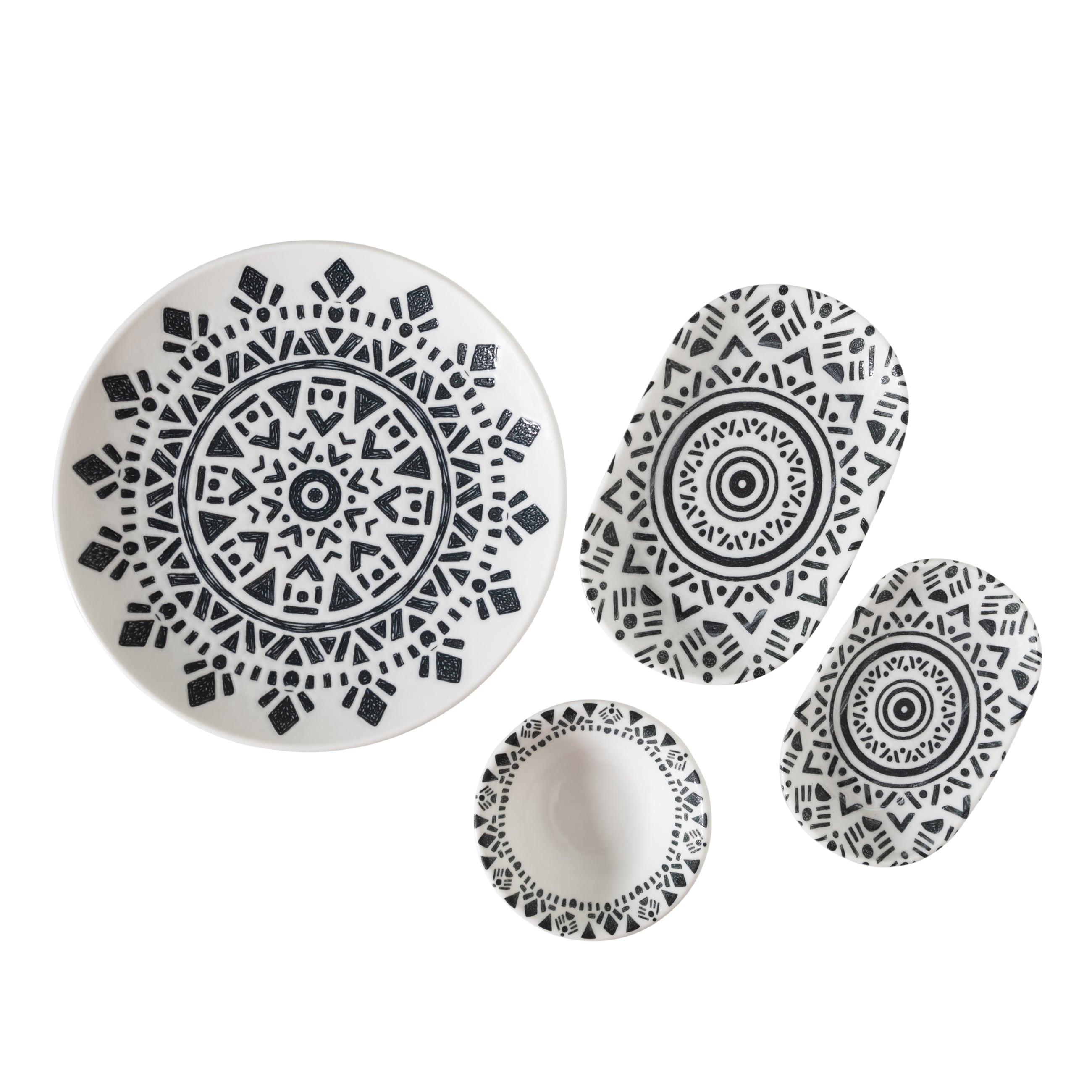 FINE DINE PORSELEN KAHVALTI TAKIMI - ETHNIC