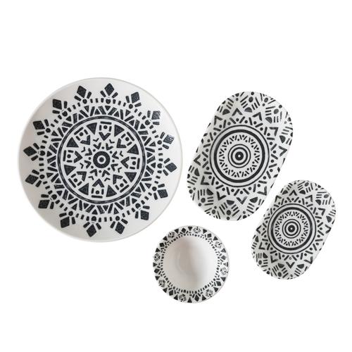  FINE DINE PORSELEN KAHVALTI TAKIMI - ETHNIC