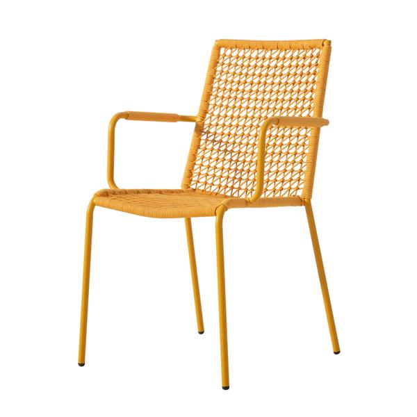 Mudo Concept Novara Kolçakli Sandalye Sarı