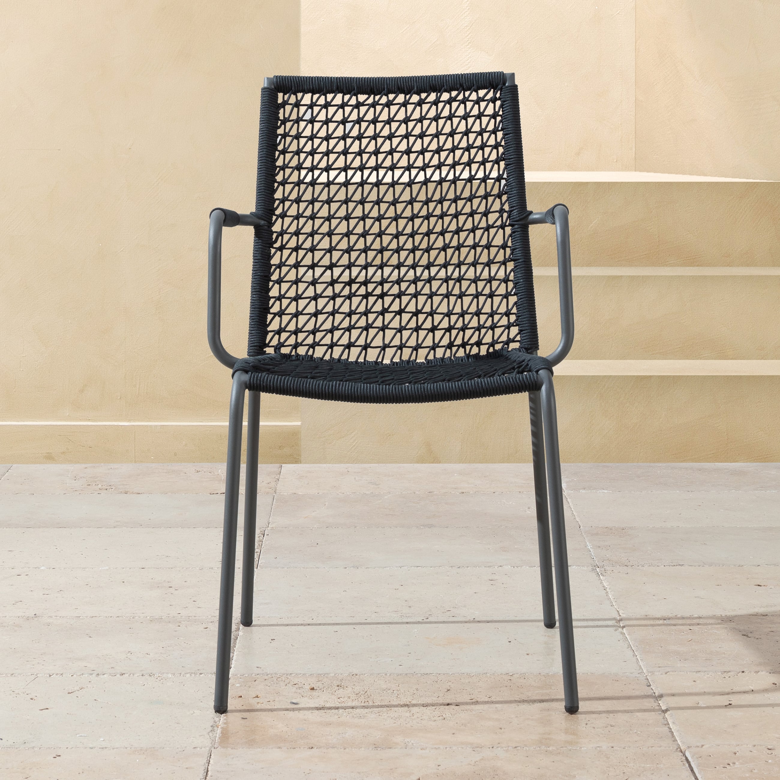 NOVARA KOLÇAKLI SANDALYE ANTRASİT