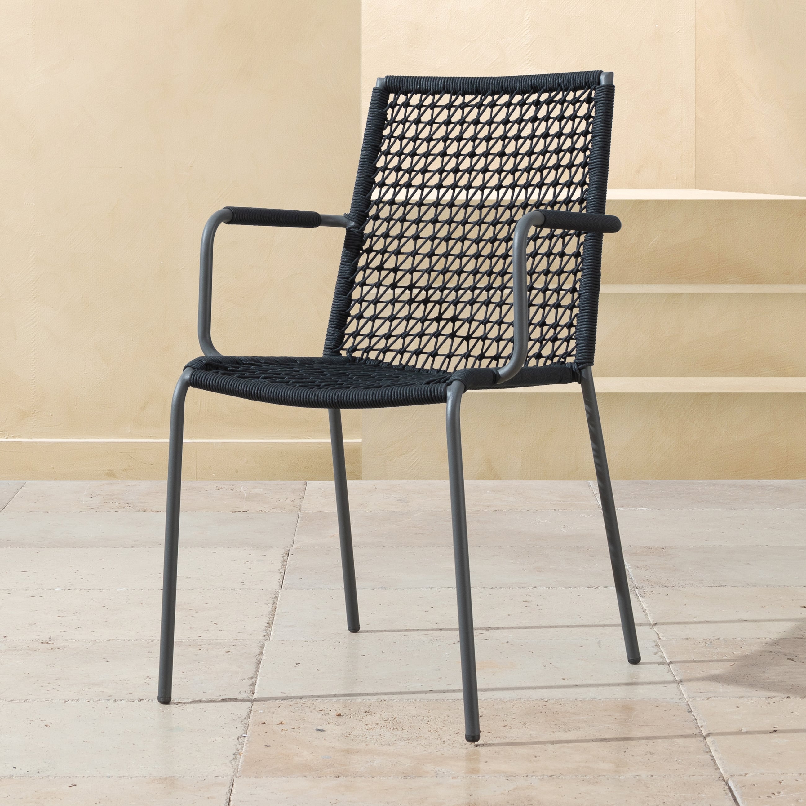 NOVARA KOLÇAKLI SANDALYE ANTRASİT