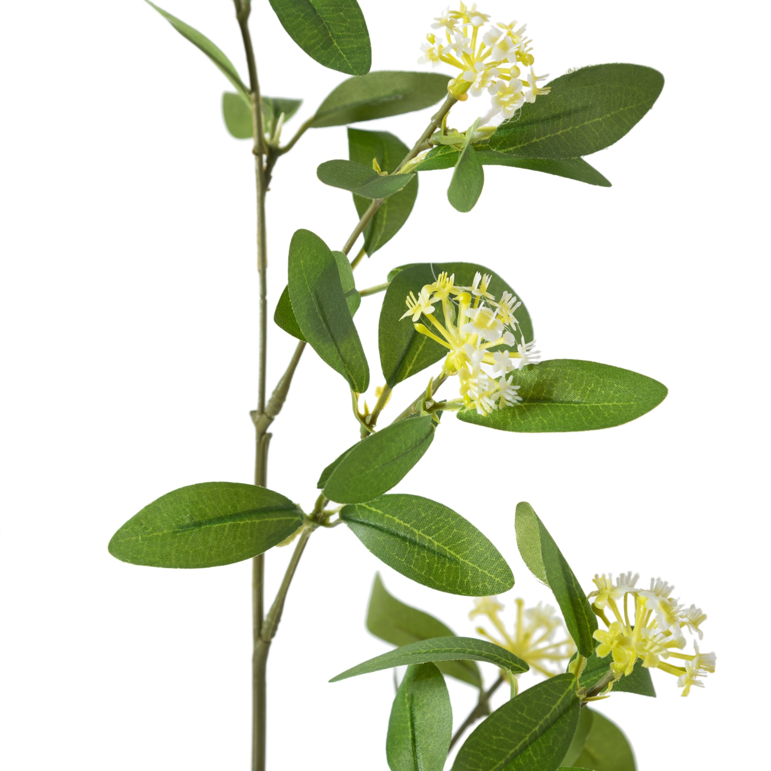 BEYAZ ÇİÇEKLİ DAL 90CM