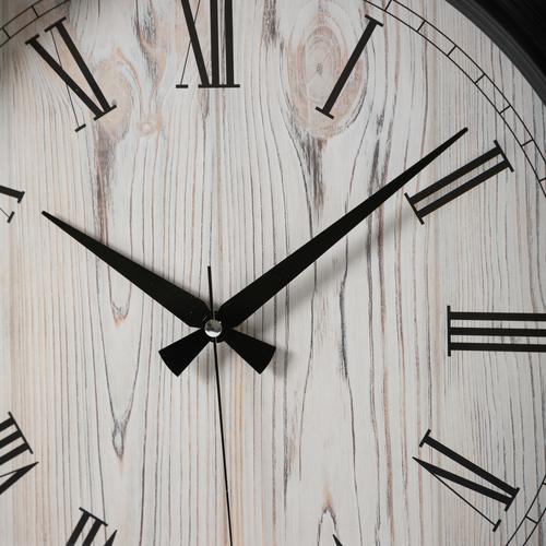  LISBON DUVAR SAATİ SİYAH 46CM