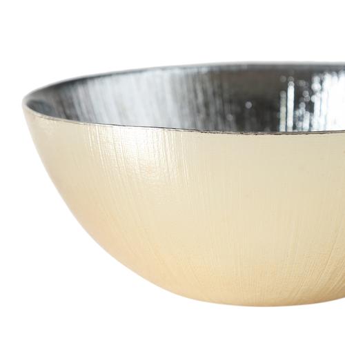  SILVER DERİN DEKORATİF KASE 21 CM