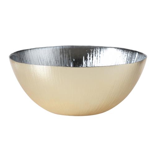 SILVER DERİN DEKORATİF KASE 28 CM