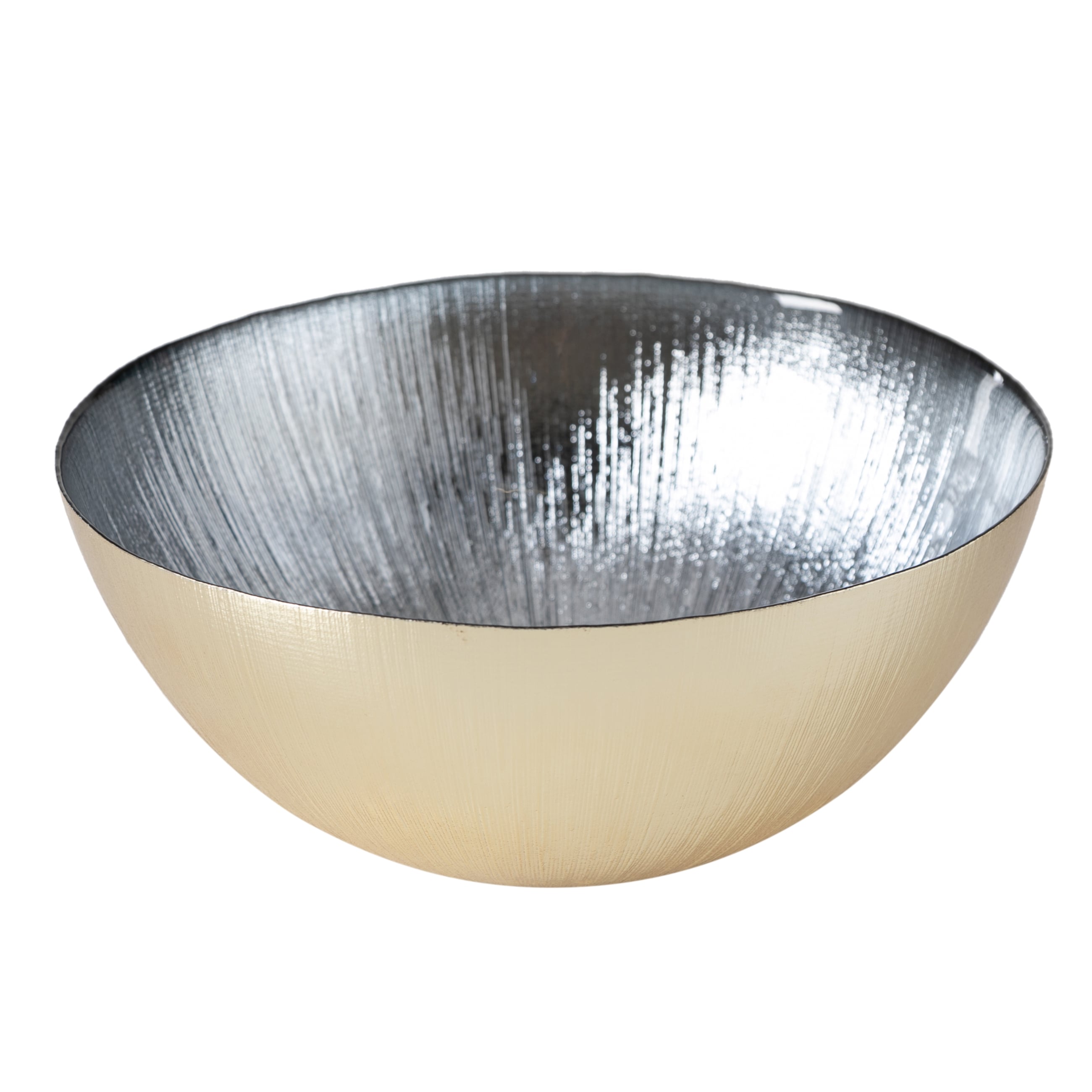 SILVER DERİN DEKORATİF KASE 28 CM