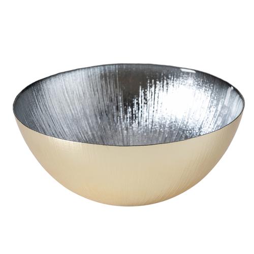 SILVER DERİN DEKORATİF KASE 28 CM