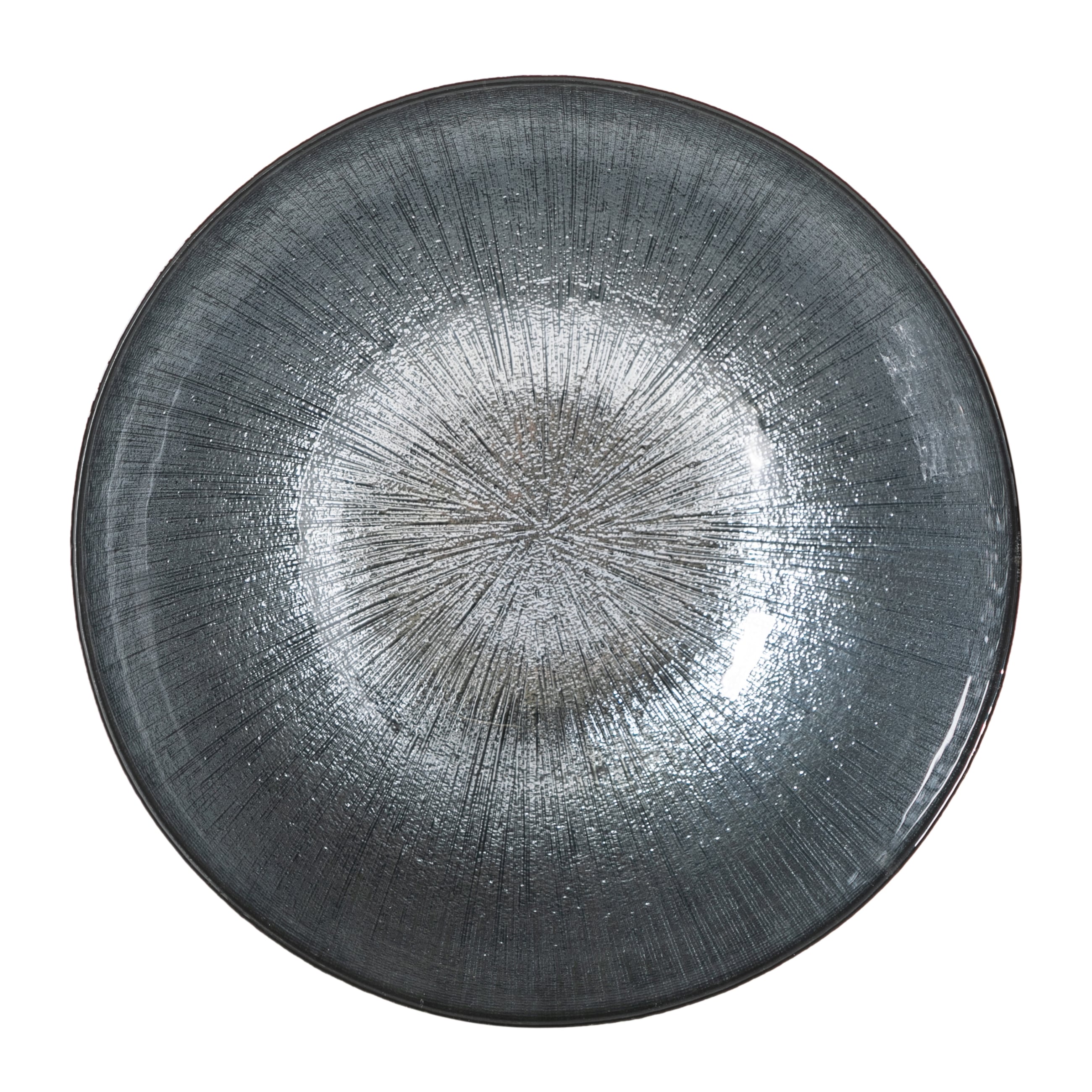 SILVER DERİN DEKORATİF KASE 28 CM