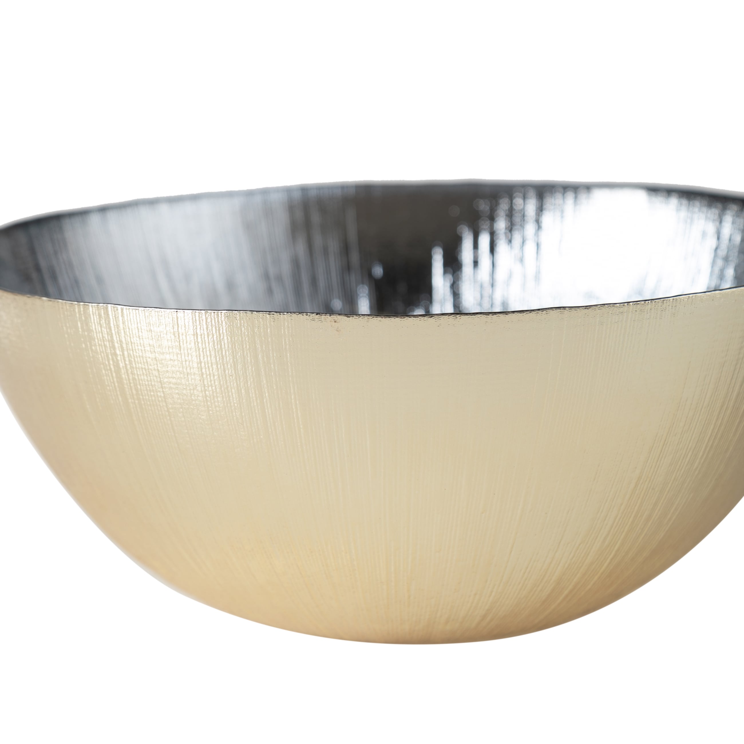 SILVER DERİN DEKORATİF KASE 28 CM