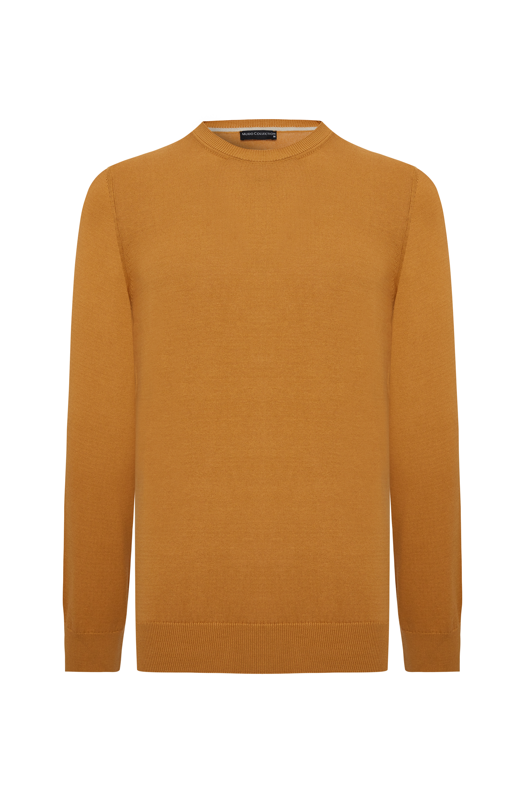 BİSİKLET YAKA UZUN KOLLU KAZAK