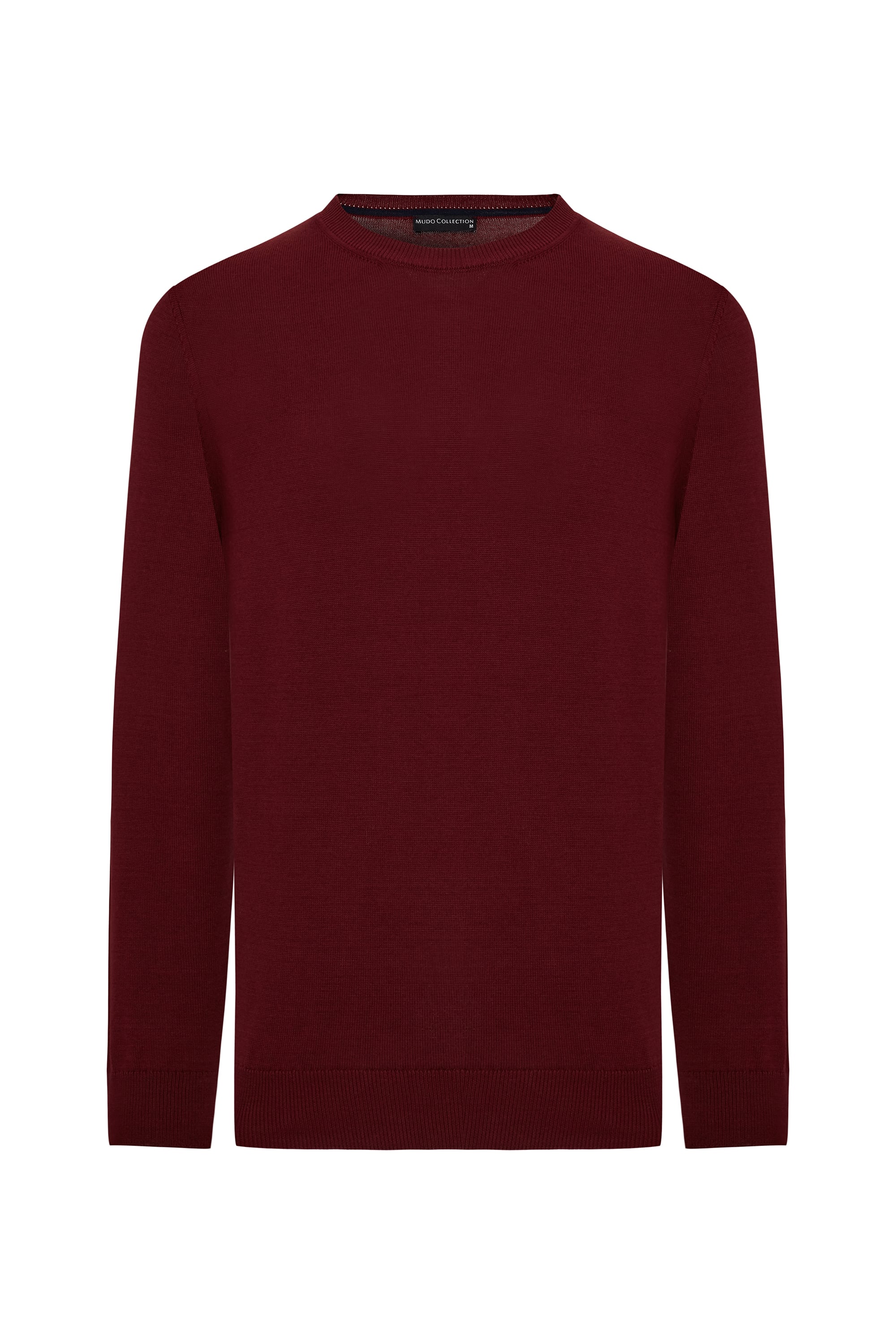 BİSİKLET YAKA UZUN KOLLU KAZAK