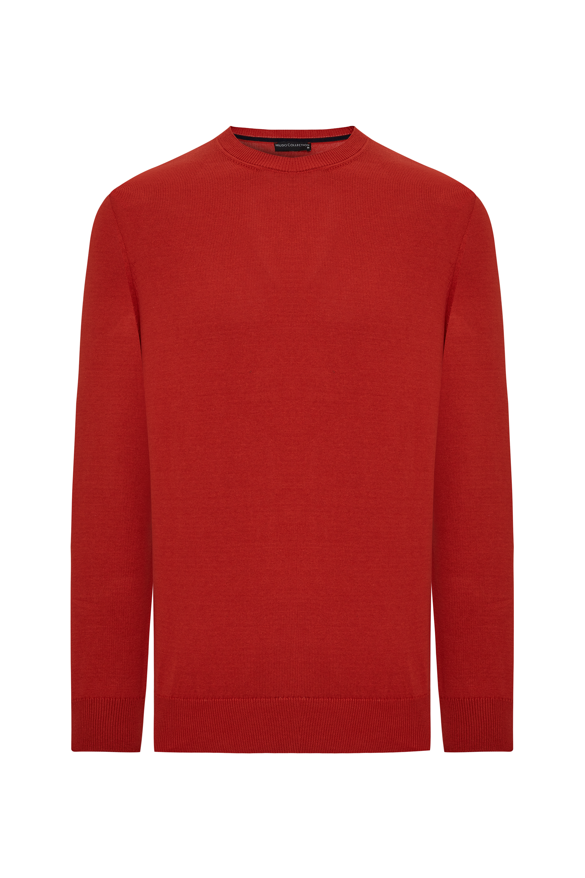 BİSİKLET YAKA UZUN KOLLU KAZAK