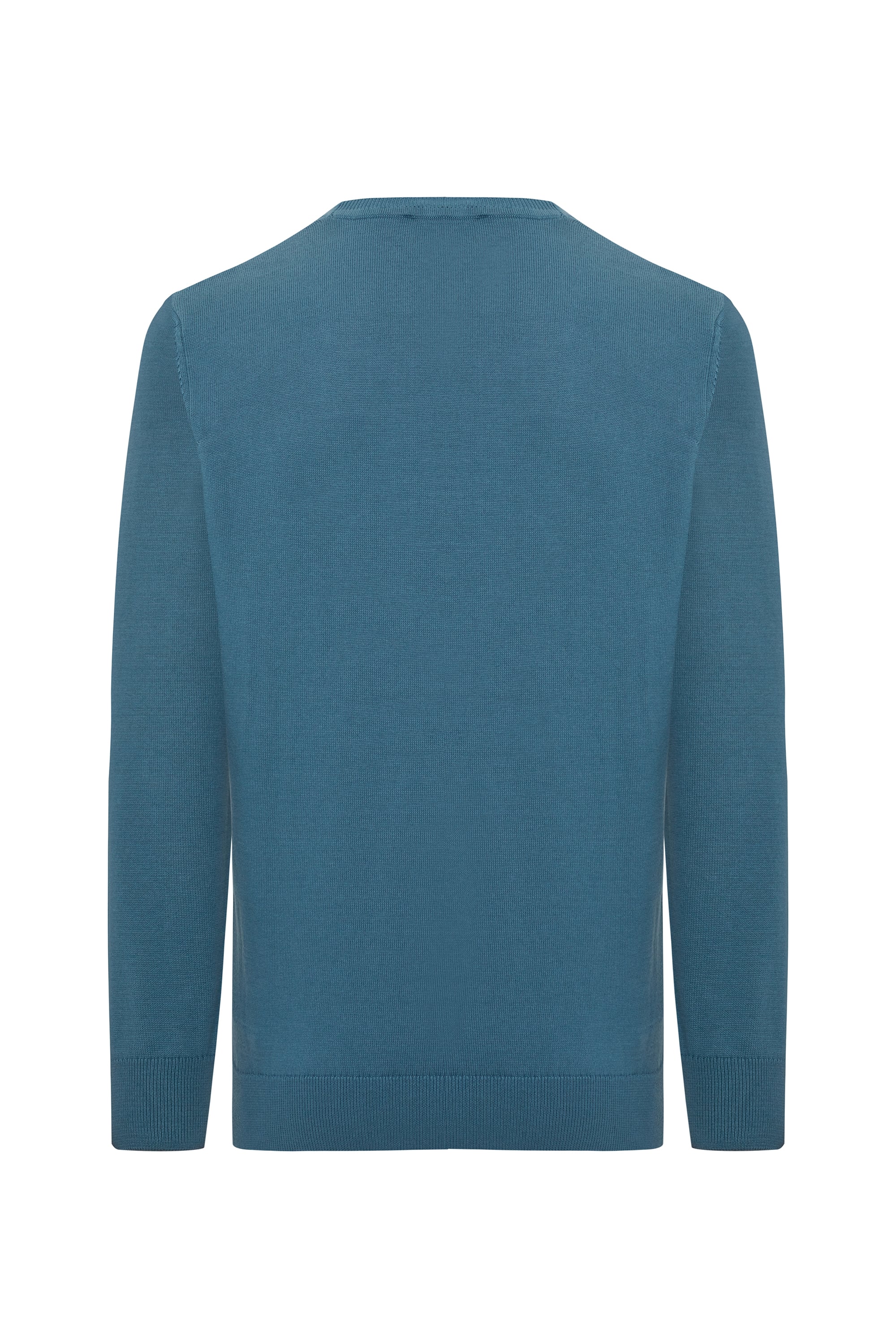 BİSİKLET YAKA UZUN KOLLU KAZAK