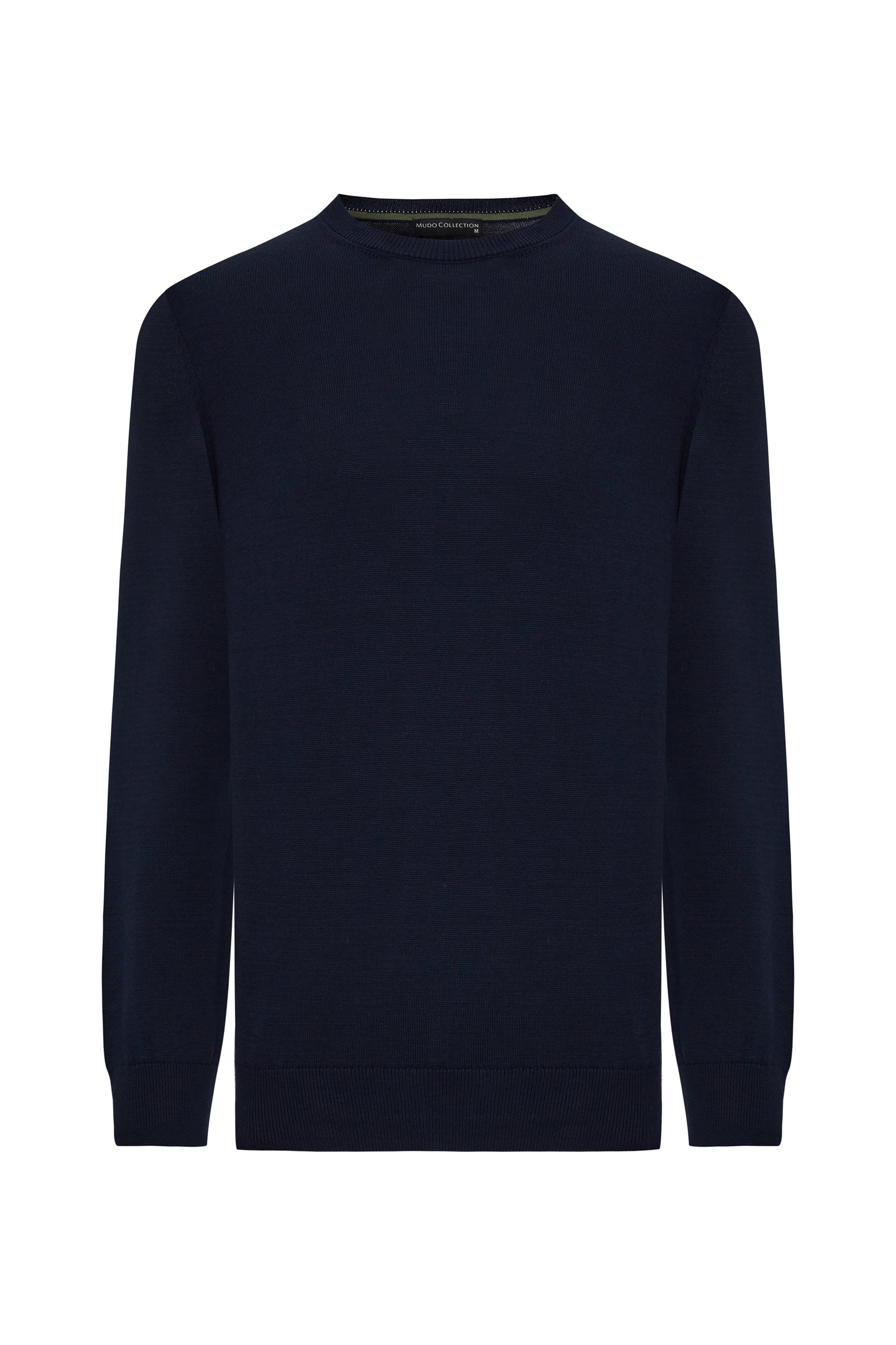 BİSİKLET YAKA UZUN KOLLU KAZAK