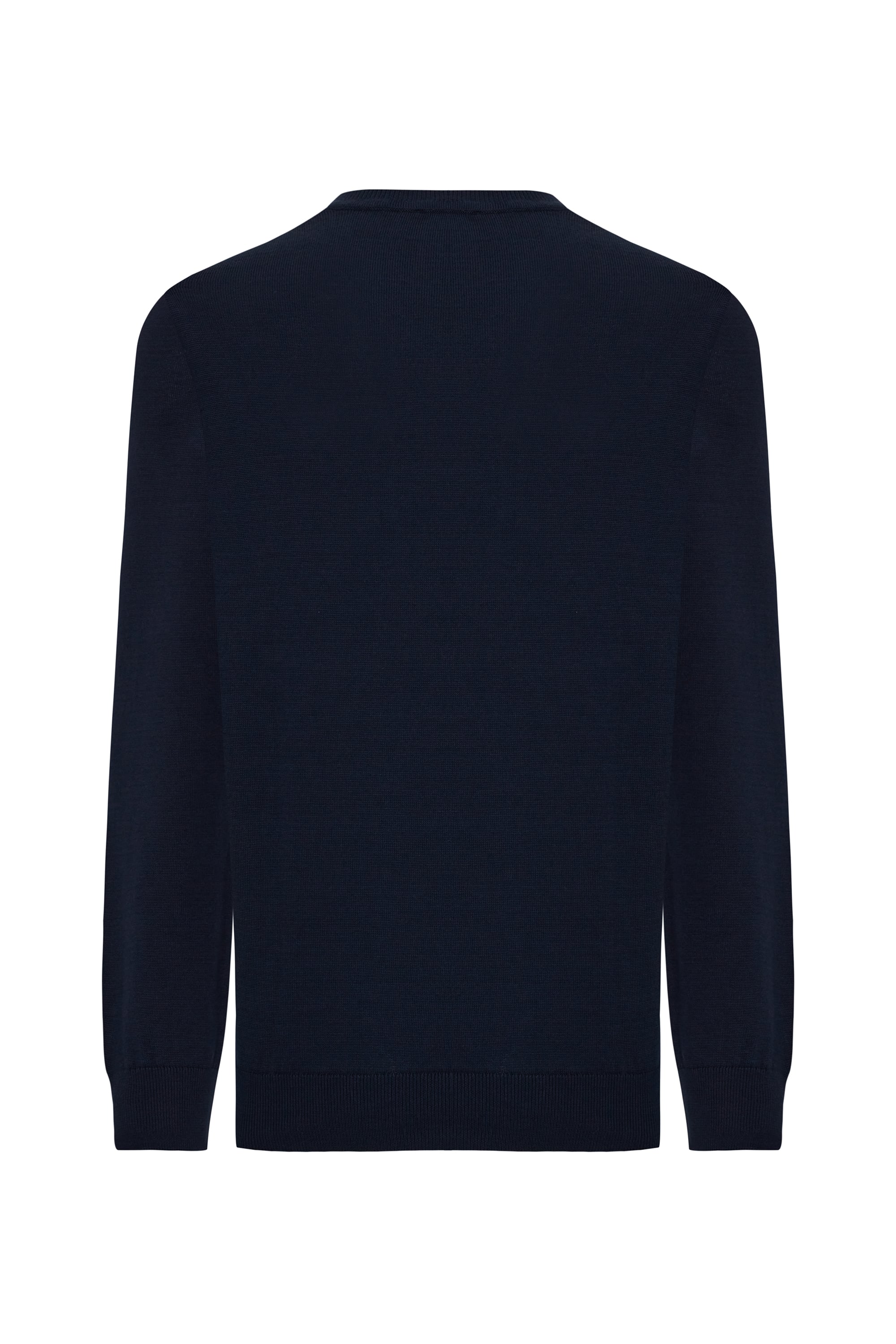 BİSİKLET YAKA UZUN KOLLU KAZAK