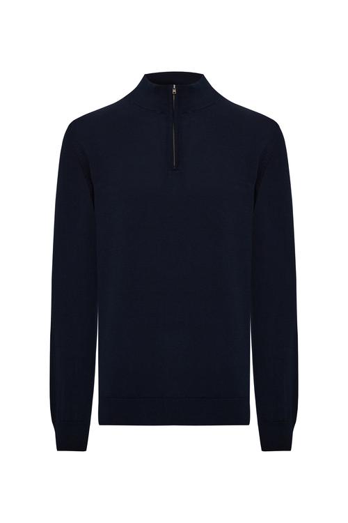  DİK YAKA UZUN KOLLU KAZAK