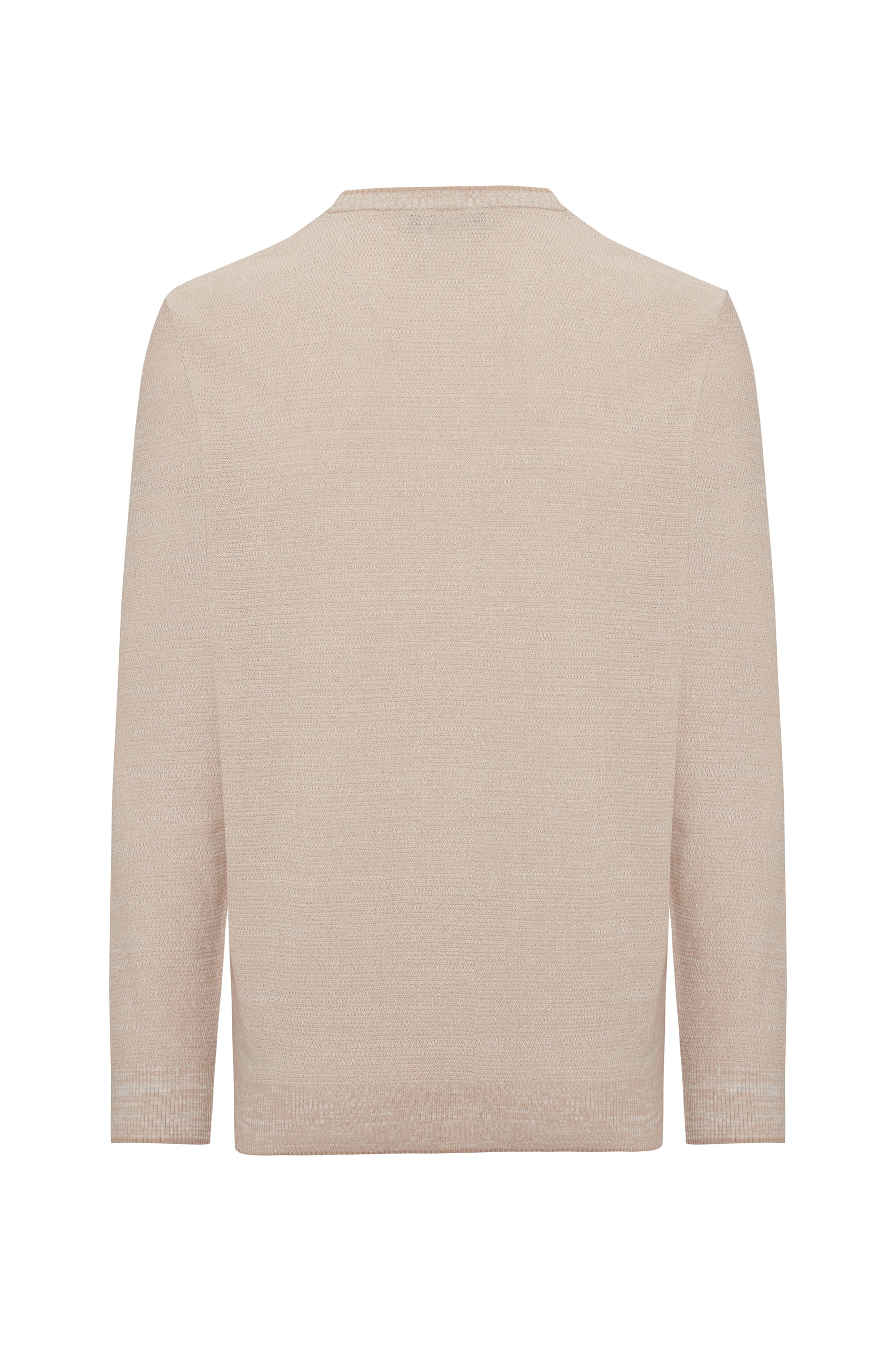 BİSİKLET YAKA MULİNELİ UZUN KOLLU KAZAK