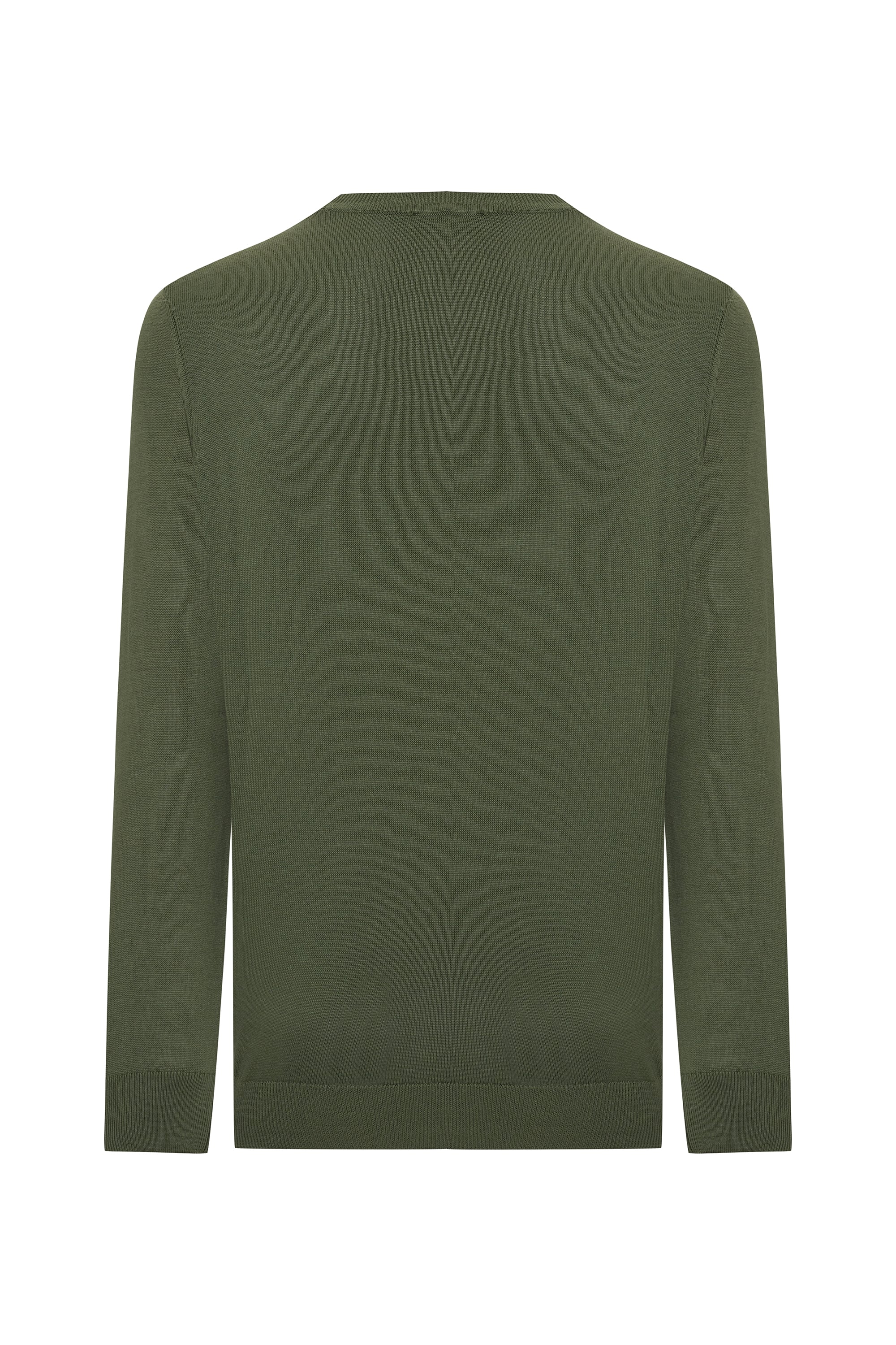 BİSİKLET YAKA UZUN KOLLU KAZAK