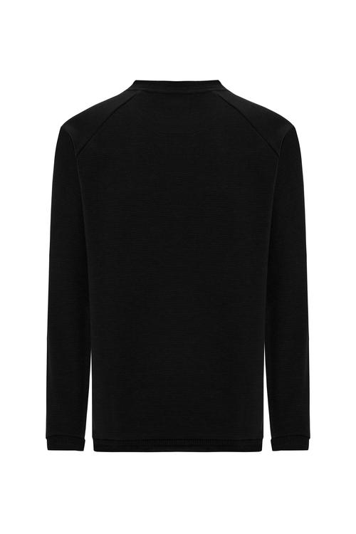  PAMUKLU BİSİKLET YAKA SWEATSHIRT