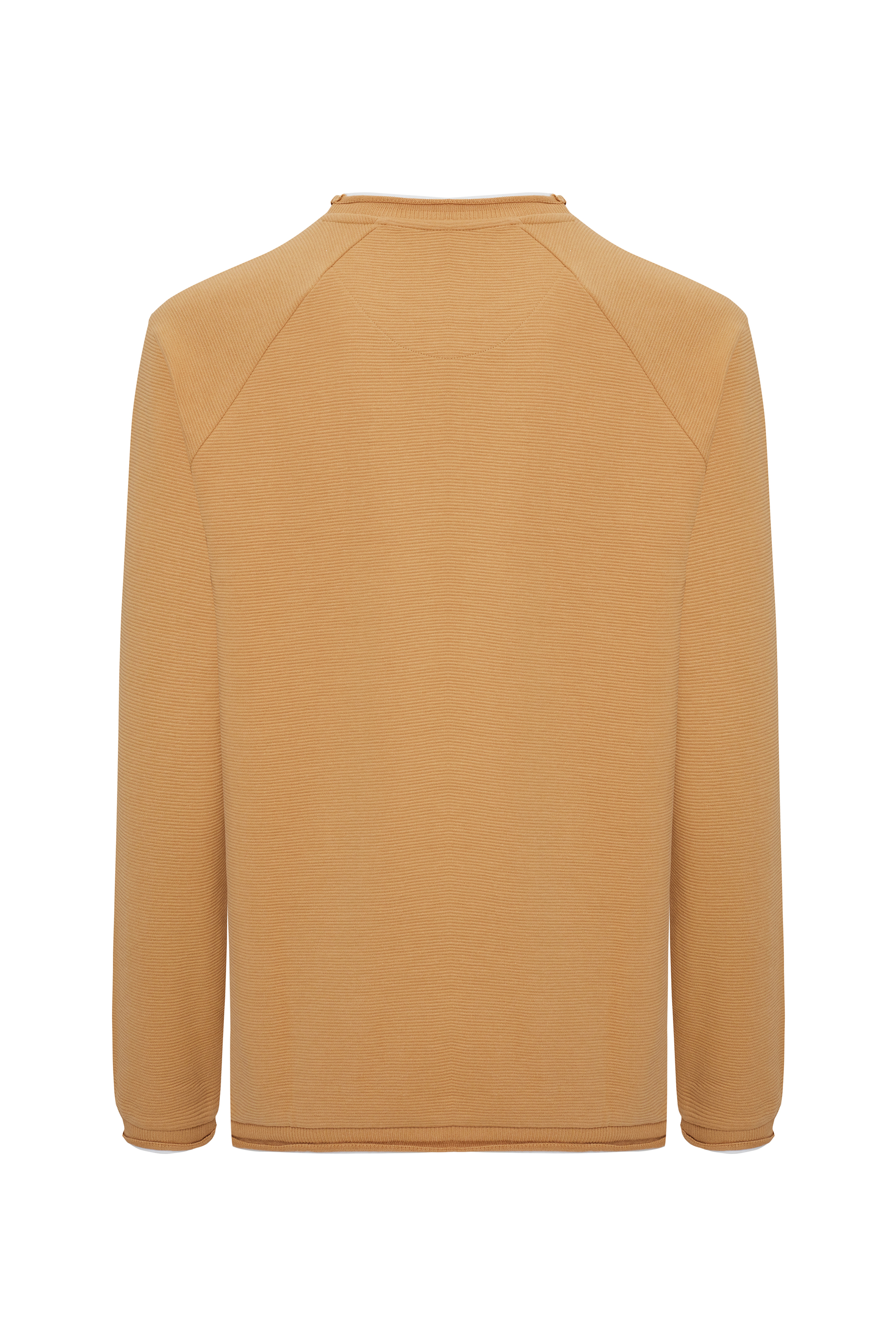 PAMUKLU BİSİKLET YAKA SWEATSHIRT