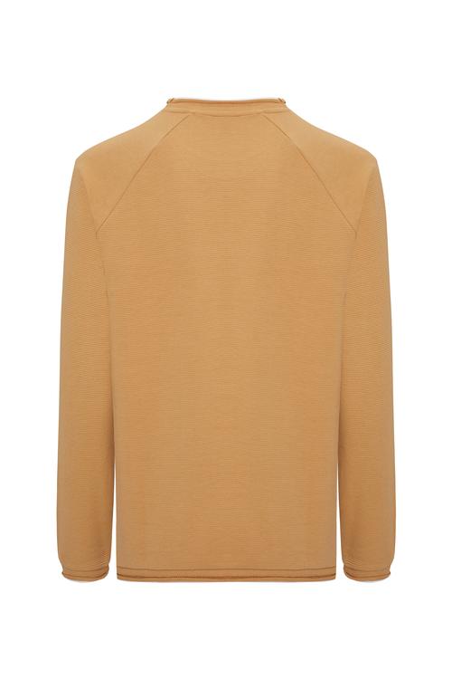  PAMUKLU BİSİKLET YAKA SWEATSHIRT