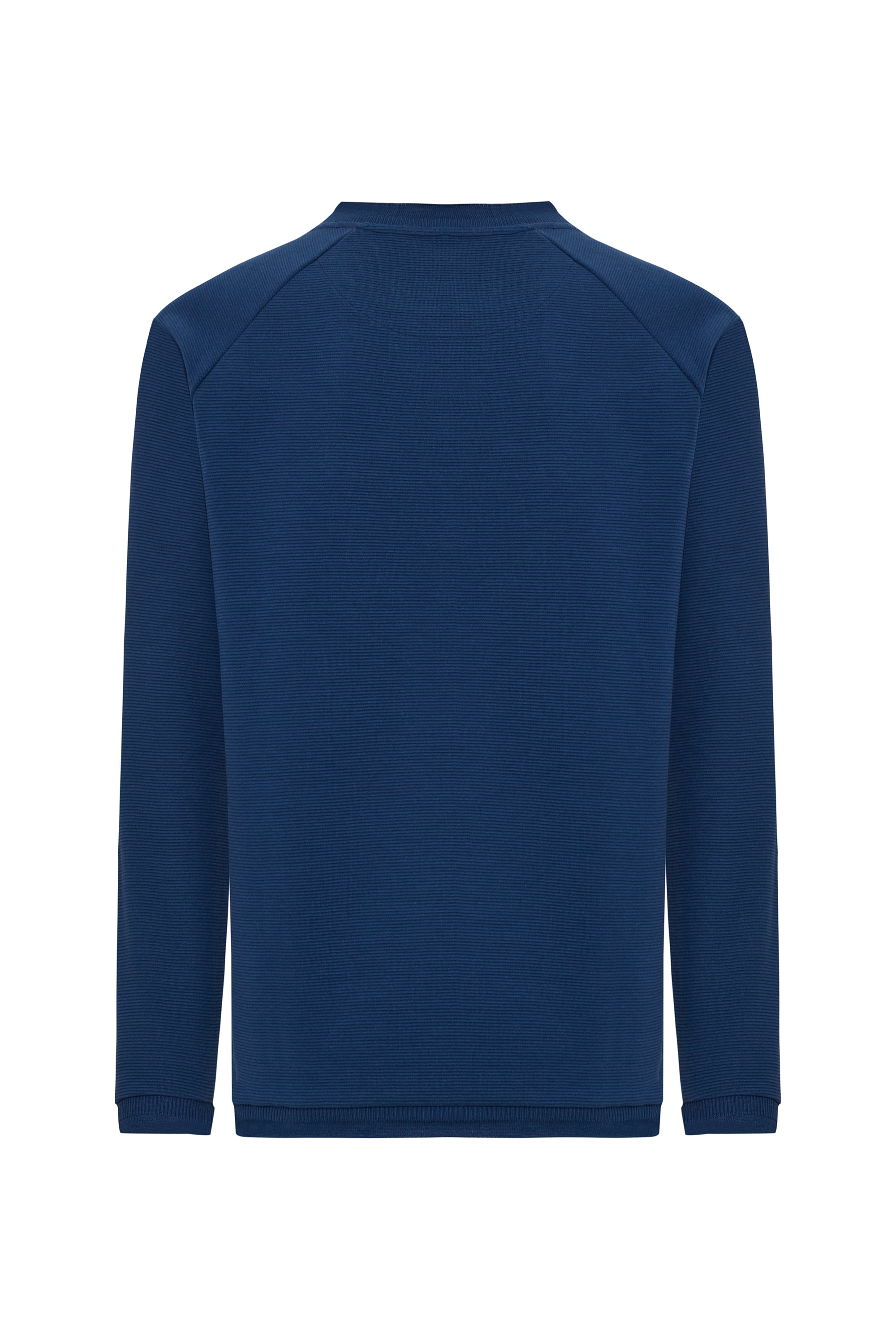 PAMUKLU BİSİKLET YAKA SWEATSHIRT