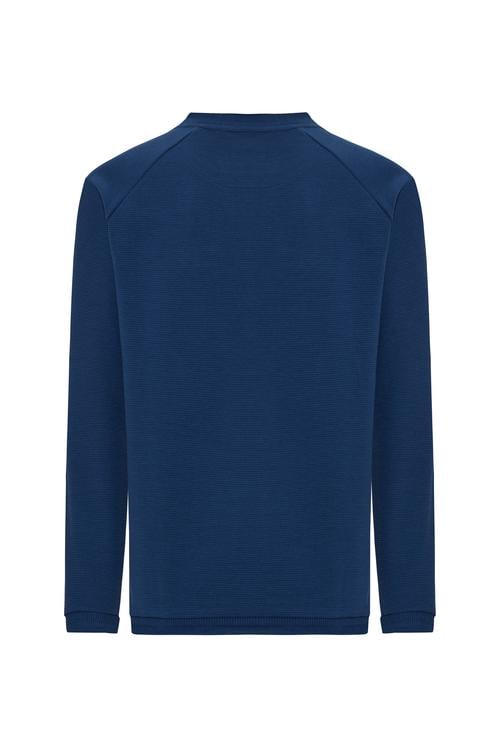  PAMUKLU BİSİKLET YAKA SWEATSHIRT