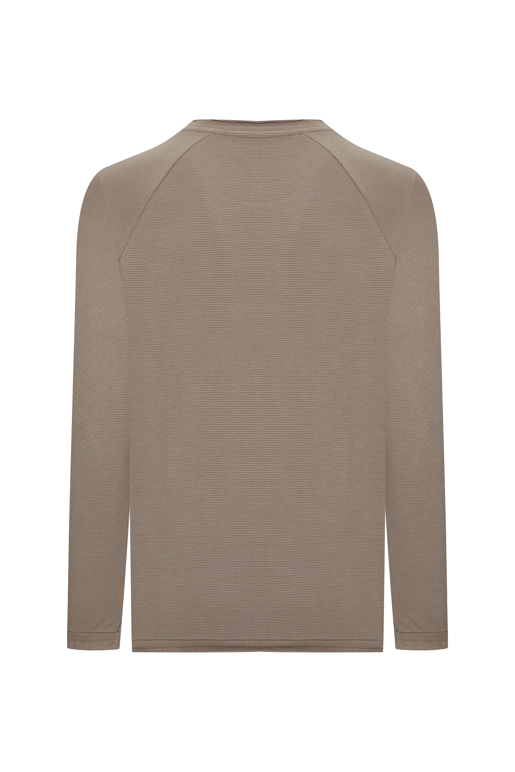 PAMUKLU BİSİKLET YAKA SWEATSHIRT