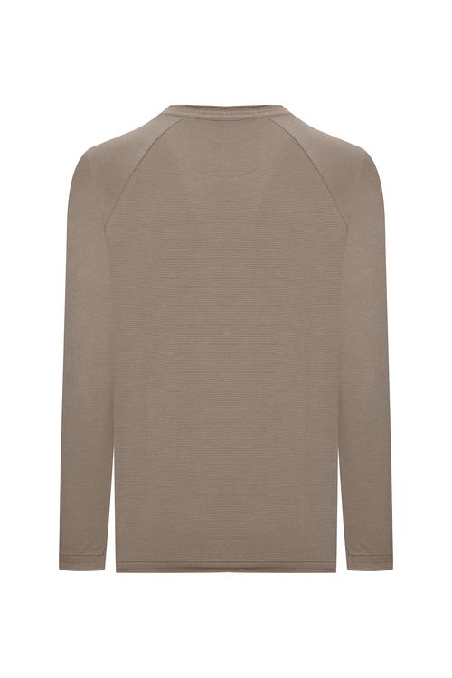  PAMUKLU BİSİKLET YAKA SWEATSHIRT