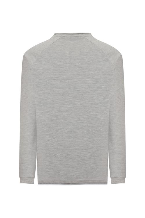  PAMUKLU BİSİKLET YAKA SWEATSHIRT