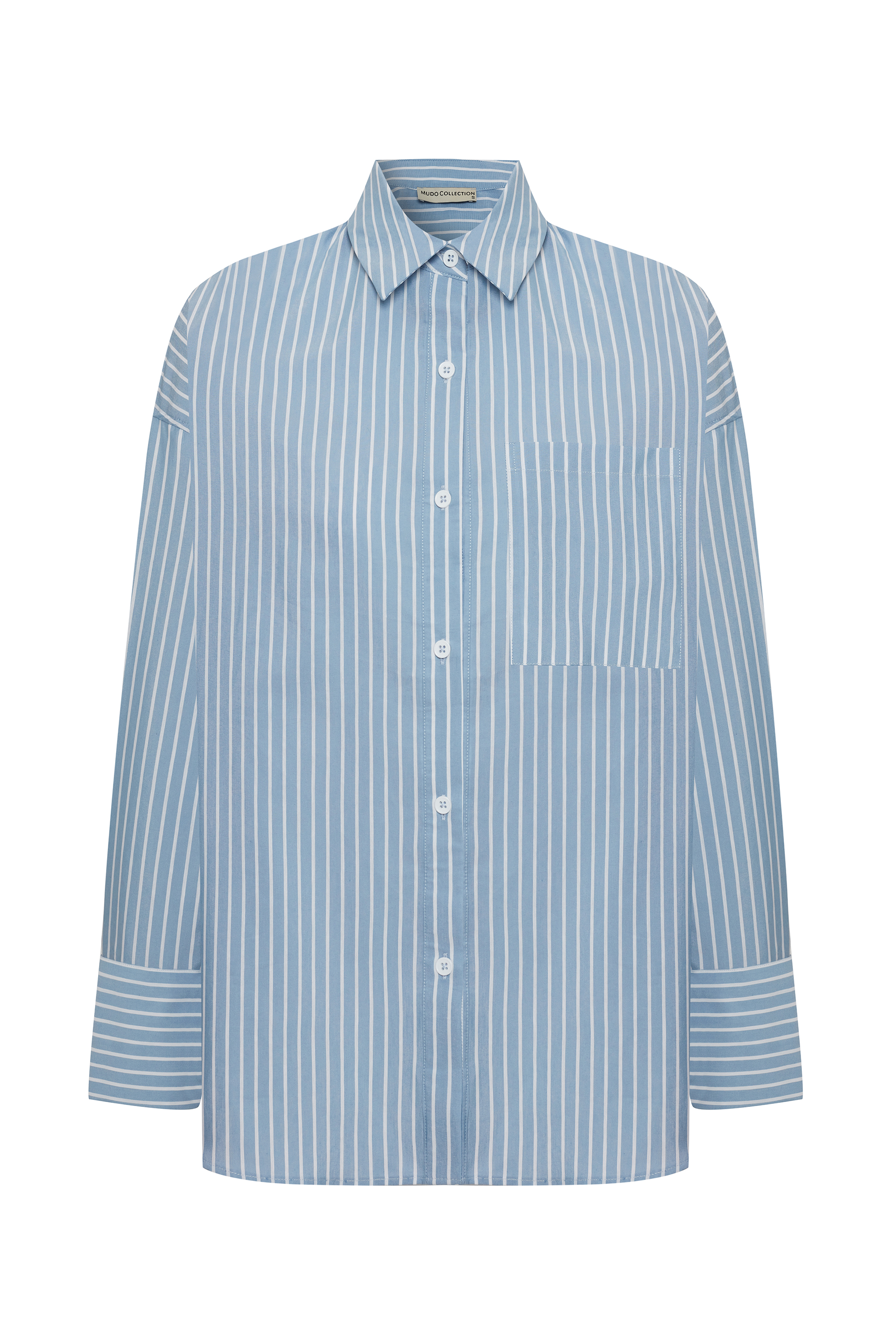 ÇİZGİLİ REGULAR FIT UZUN KOLLU GÖMLEK