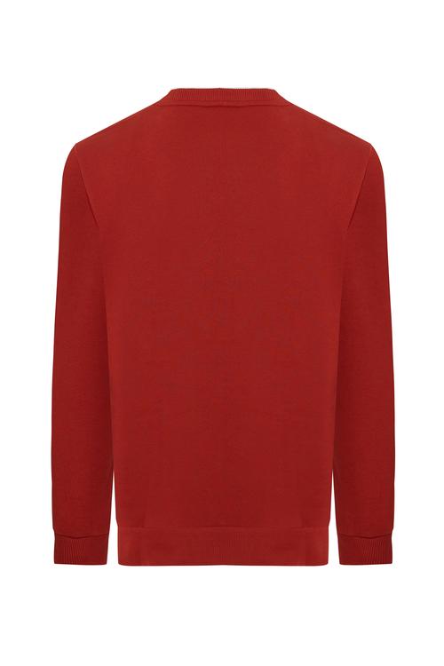  YAKA DETAYLI UZUN KOLLU SWEATSHIRT