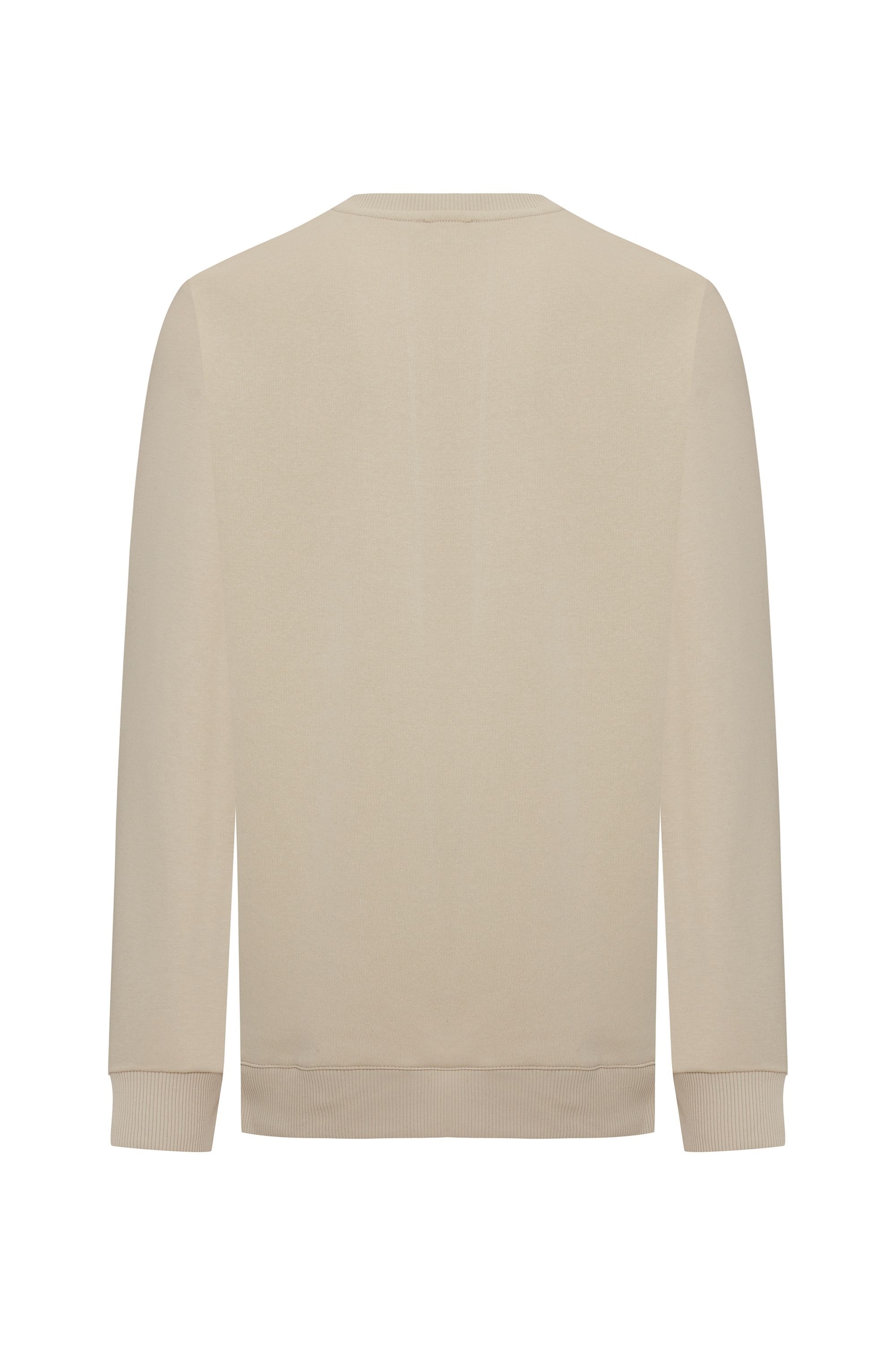 BİSİKLET YAKA UZUN KOLLU SWEATSHIRT