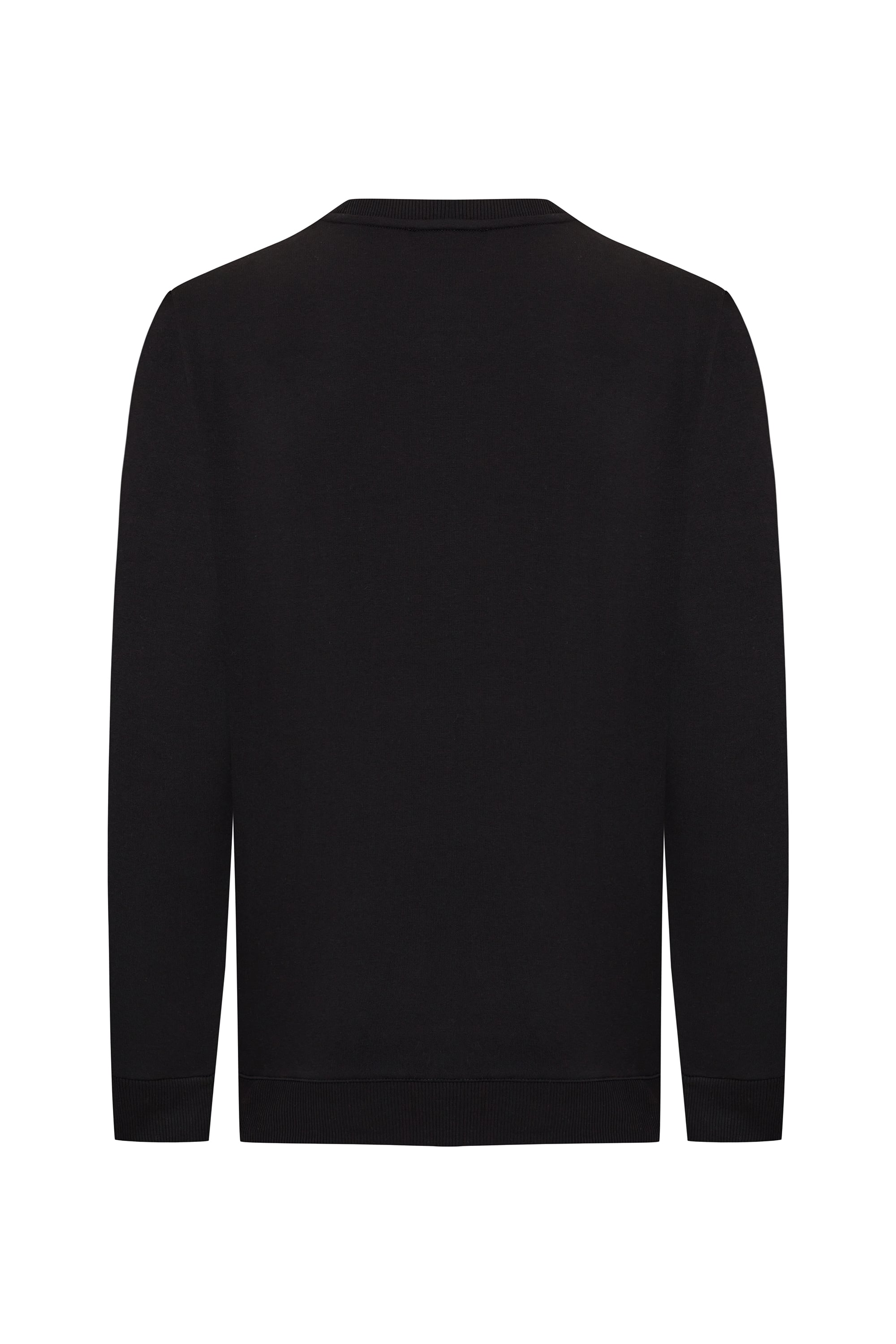 BİSİKLET YAKA UZUN KOLLU SWEATSHIRT