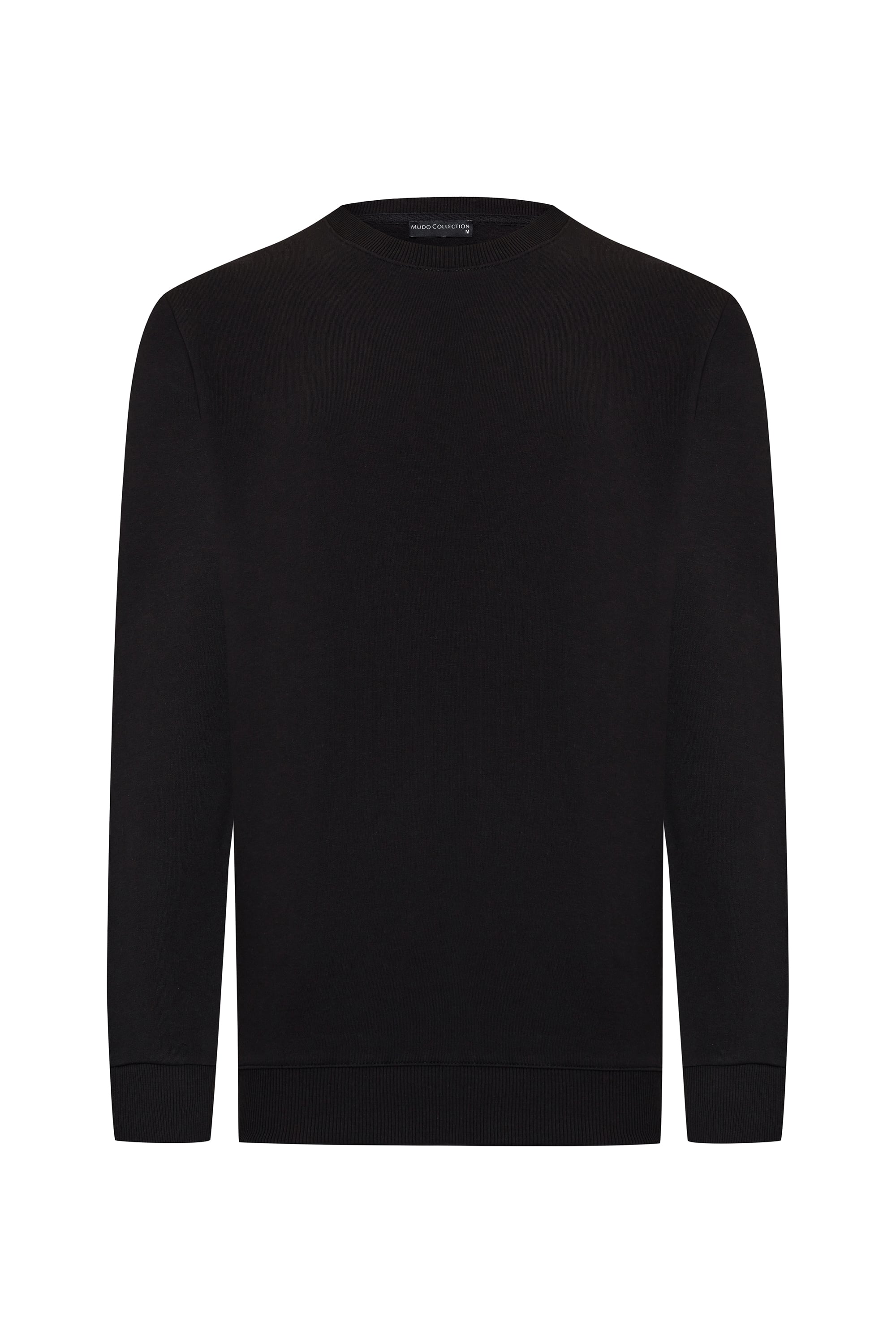 BİSİKLET YAKA UZUN KOLLU SWEATSHIRT