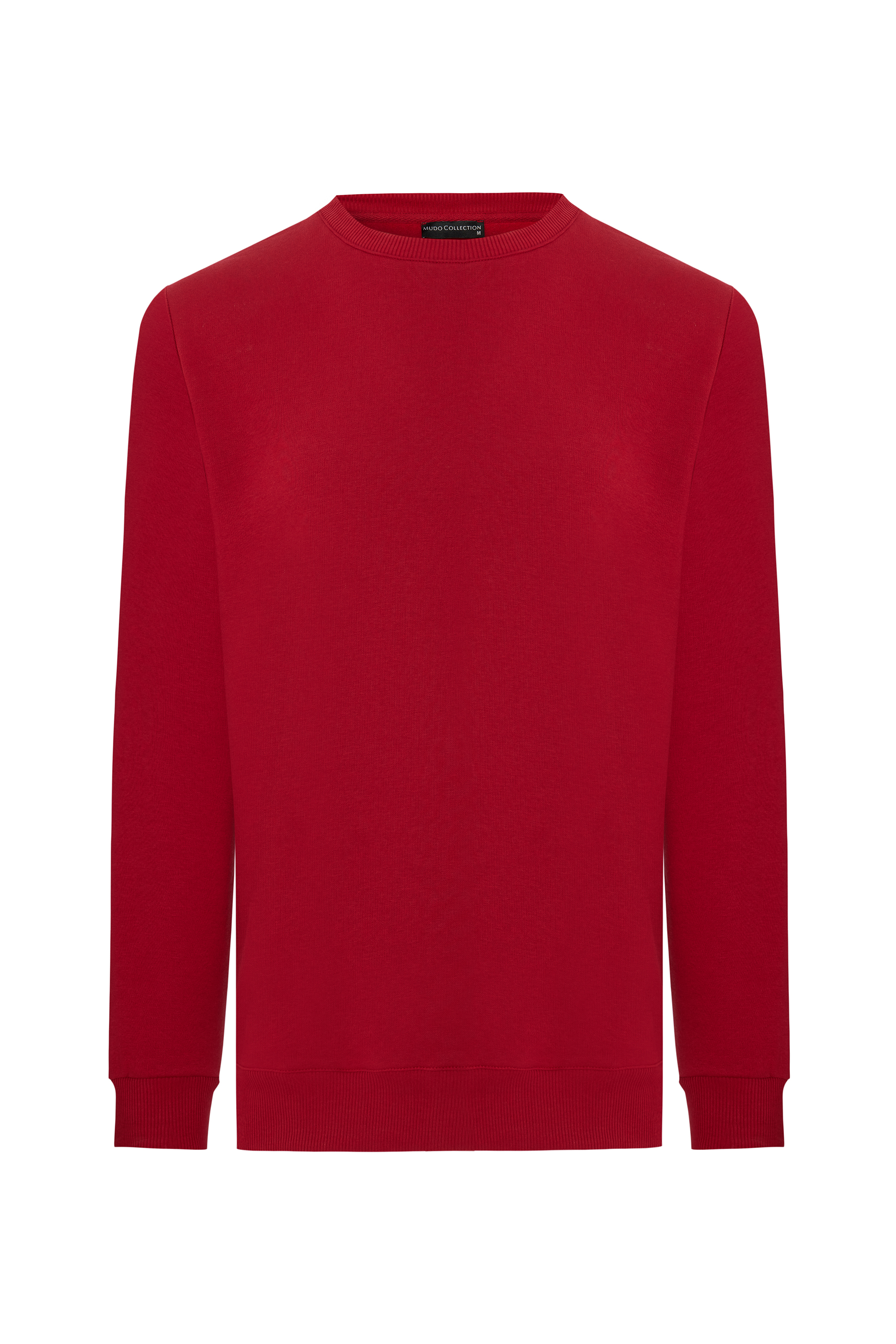 BİSİKLET YAKA UZUN KOLLU SWEATSHIRT