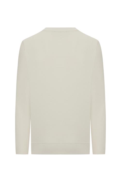 BİSİKLET YAKA UZUN KOLLU SWEATSHIRT