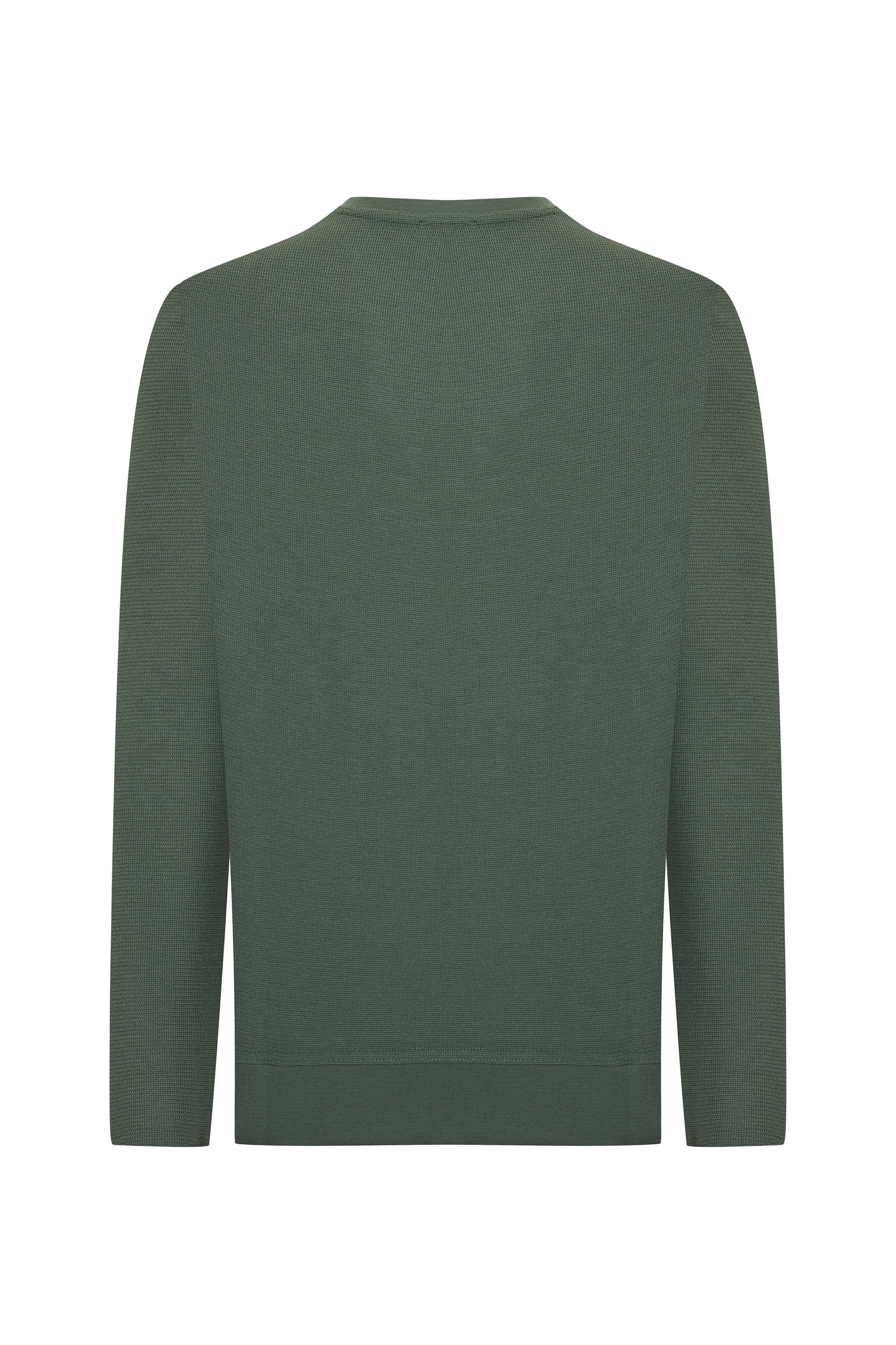 BİSİKLET YAKA UZUN KOLLU SWEATSHIRT