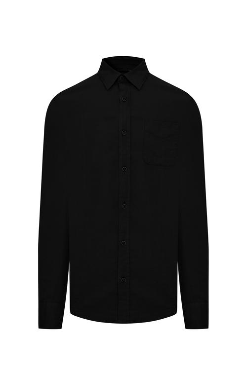  REGULAR FIT TEK CEPLİ UZUN KOLLU GÖMLEK