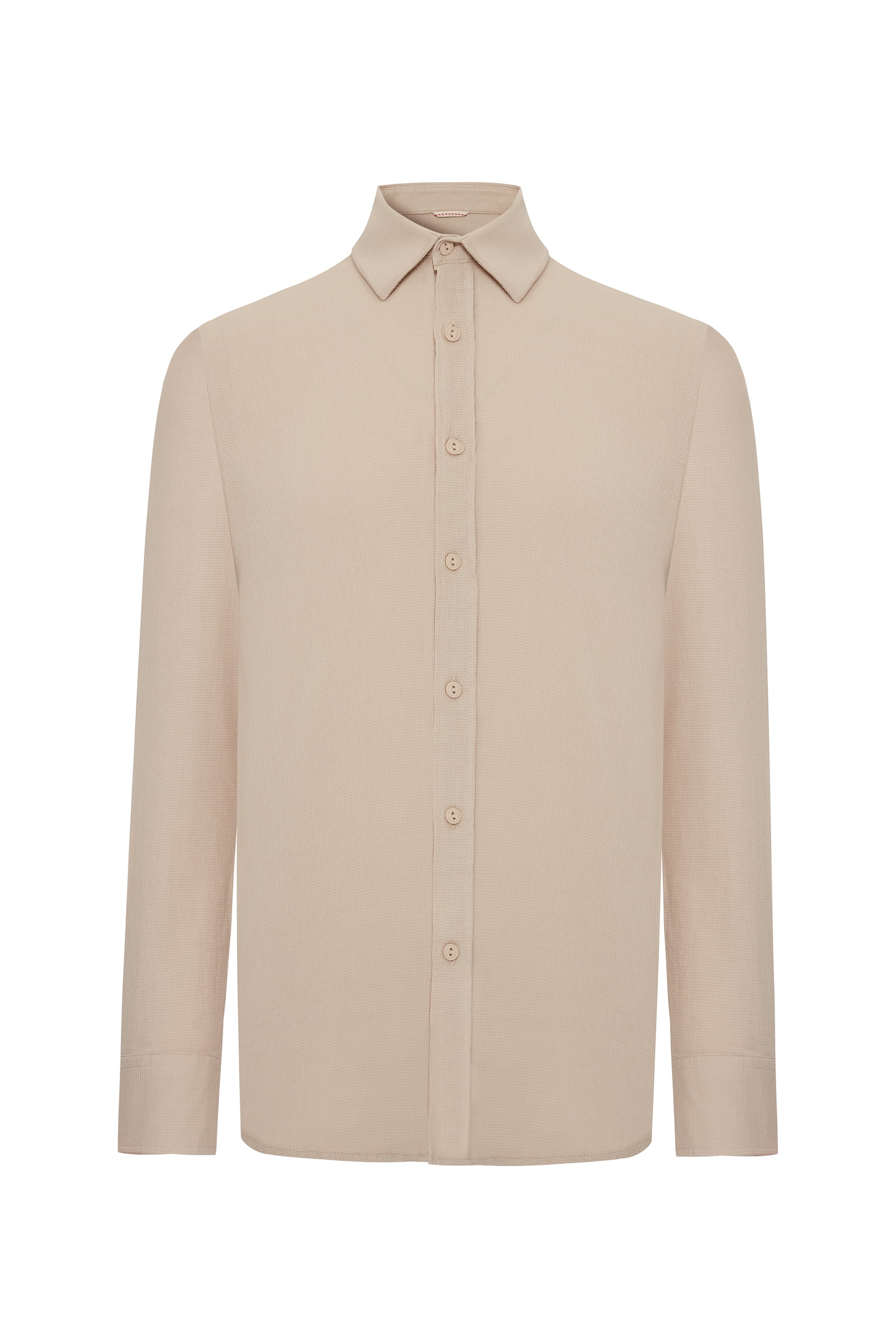 REGULAR FIT ARMÜRLÜ UZUN KOLLU GÖMLEK