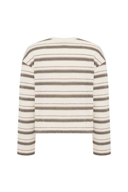  ÇİZGİLİ LOOSE FIT KAZAK